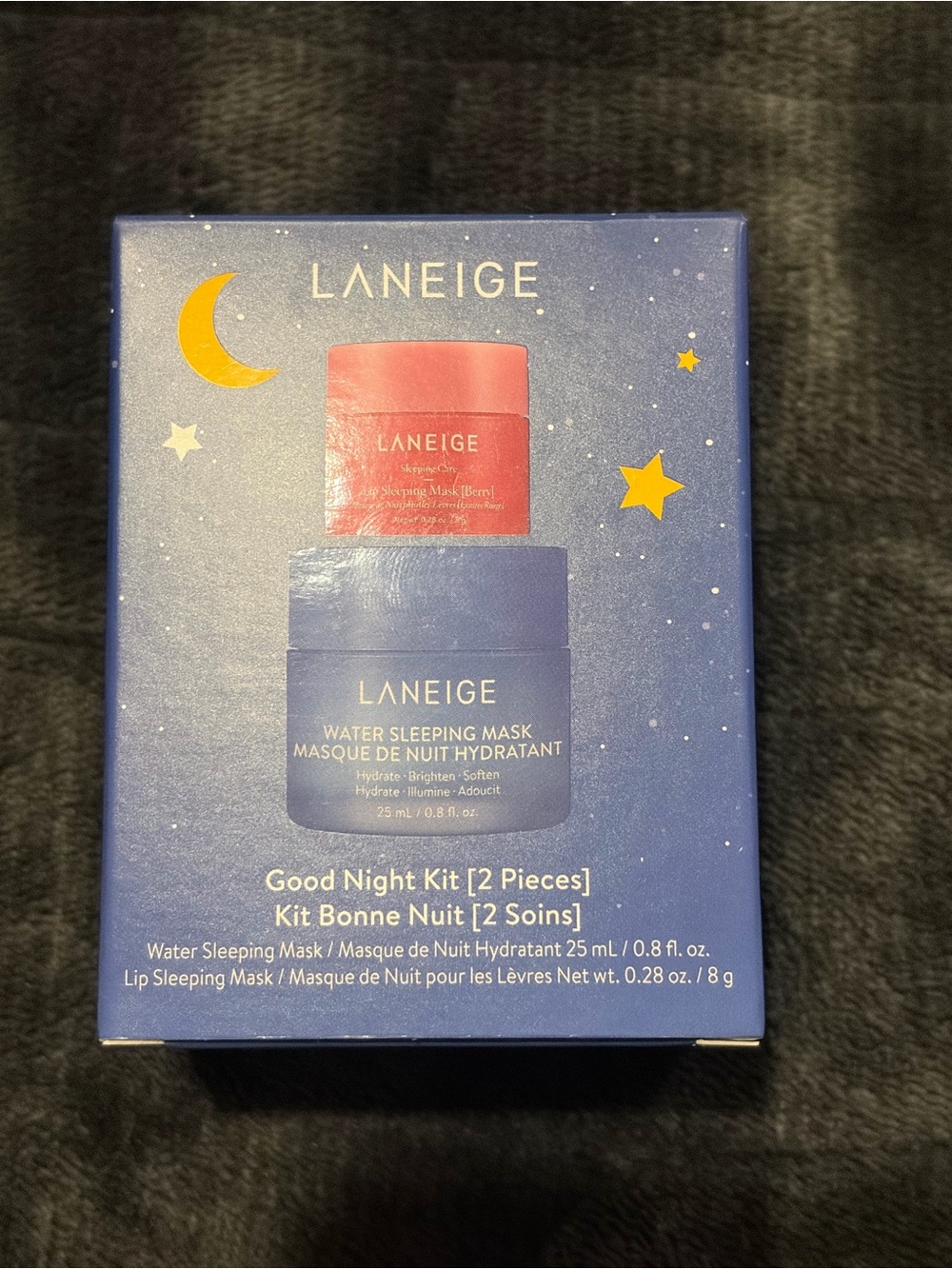 LANEIGE Blue & Pink Good Night Mask Duo